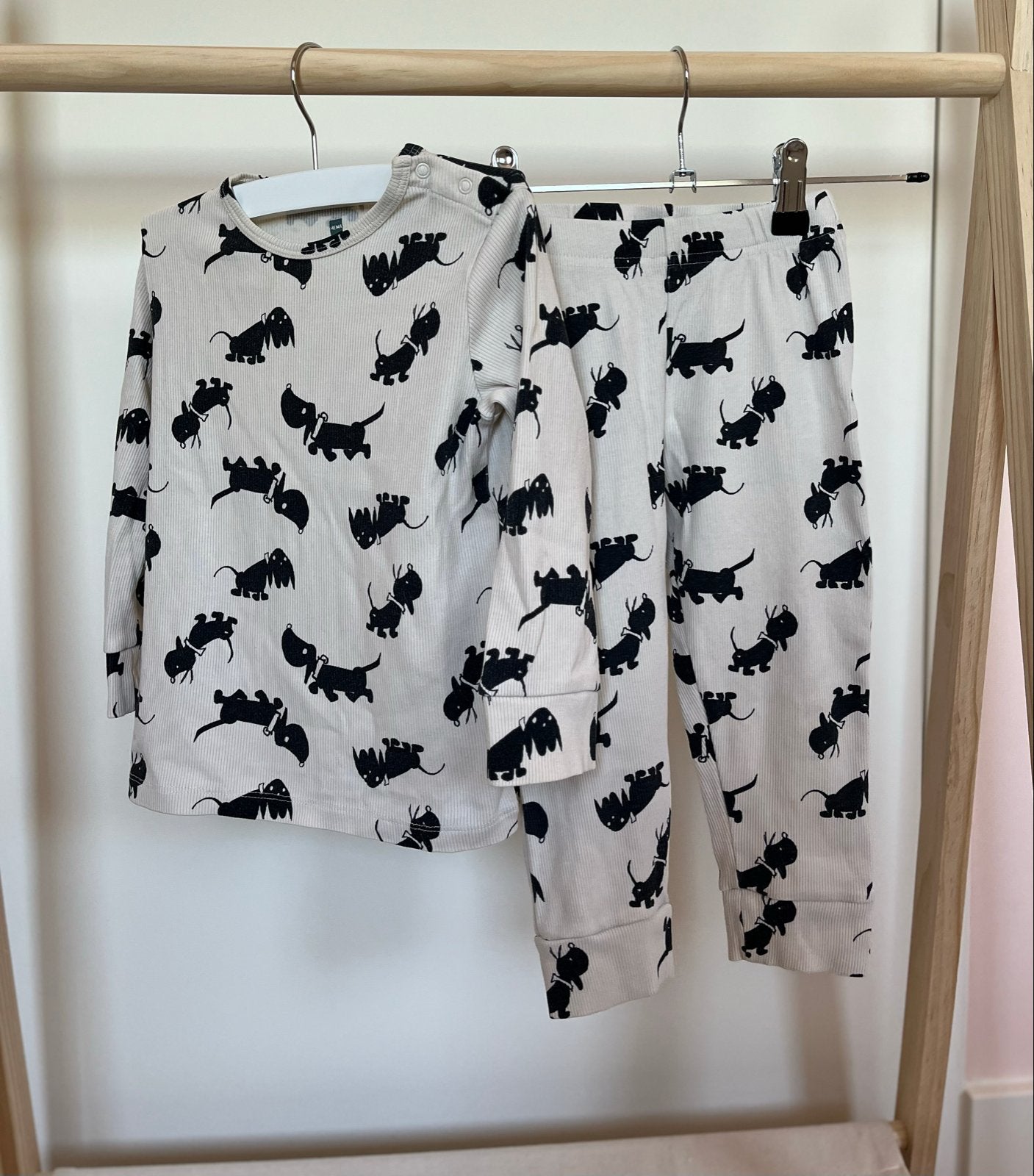 Hema pyjama met takkie maat 86-92, Ophalen of Verzenden, Gebruikt, Jongetje of Meisje, Nacht- of Onderkleding