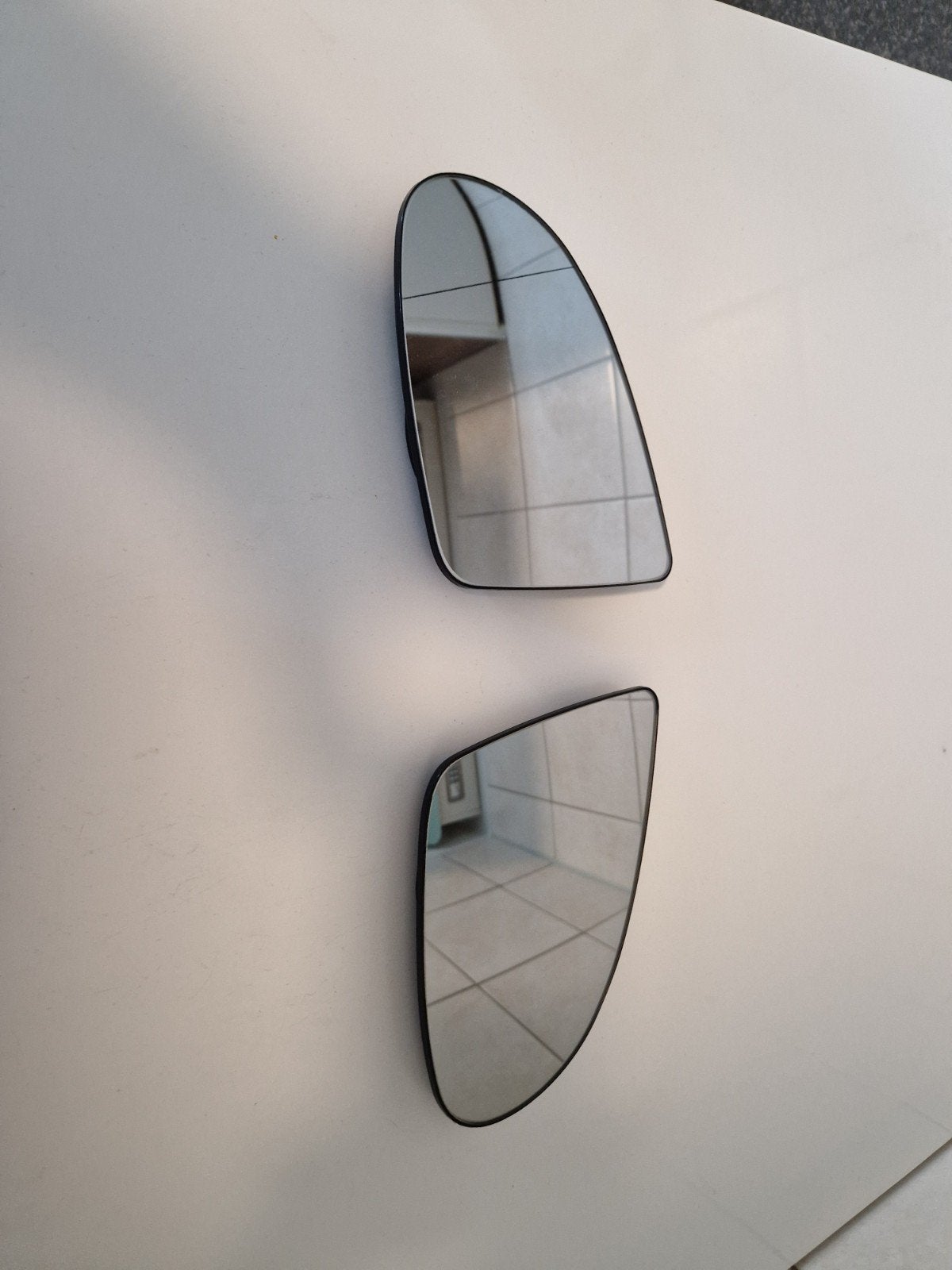Audi A2 buitenspiegelglas links en rechts, Auto-onderdelen, Spiegels, Ophalen of Verzenden, Gebruikt, Audi