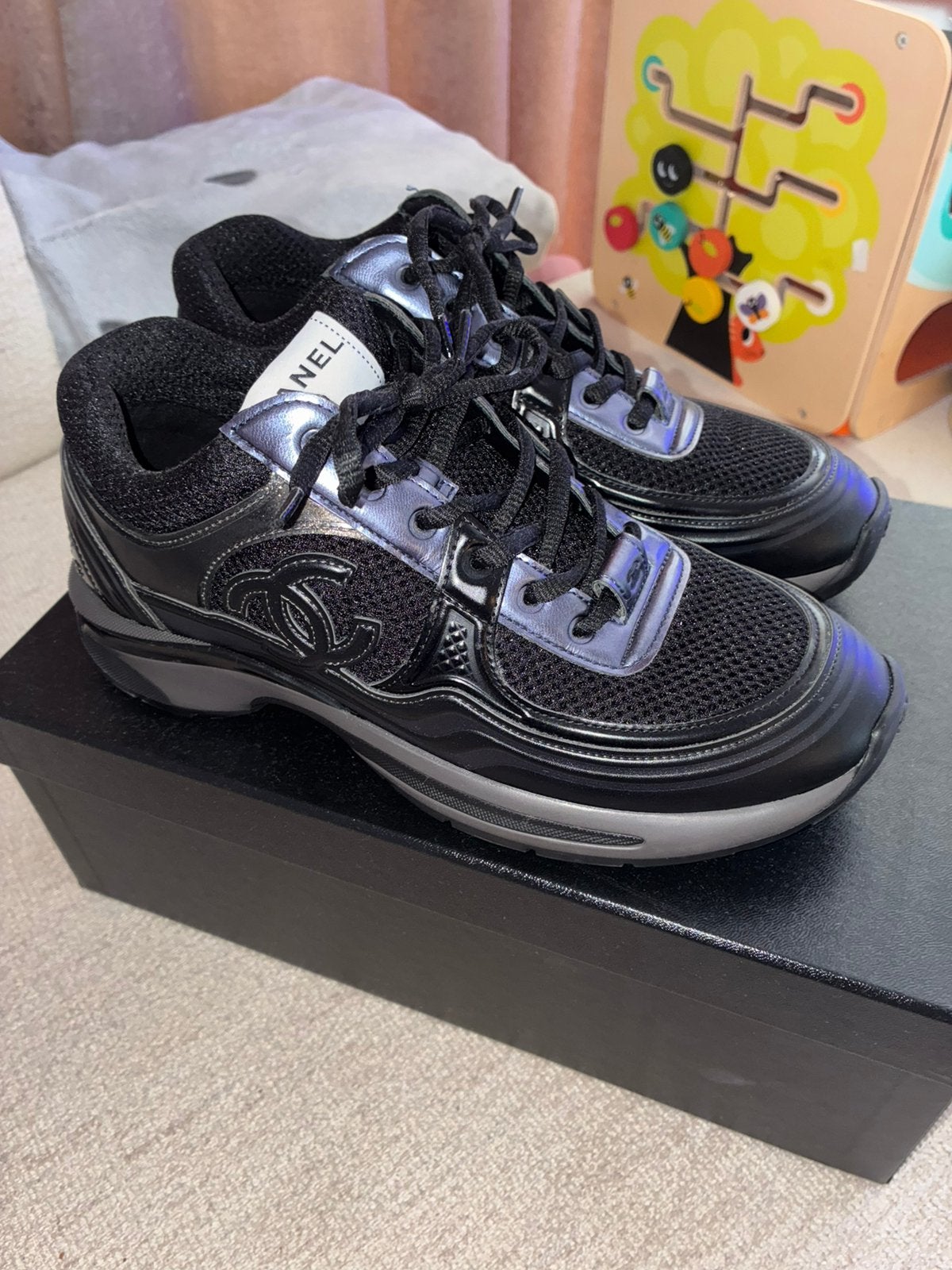 Chanel Sneakers dames 38,5, Ophalen of Verzenden, Zo goed als nieuw, Overige typen, Overige merken