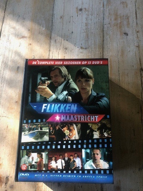 DVD Flikken Maastricht seizoen 1 t/m 4, Drama, Seizoen 1, Zo goed als nieuw, Vanaf 12 jaar