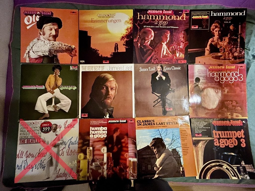 118 LP's James Last (ook per stuk te koop), Cd's en Dvd's, LP, Gebruikt, Overige genres, Ophalen of Verzenden