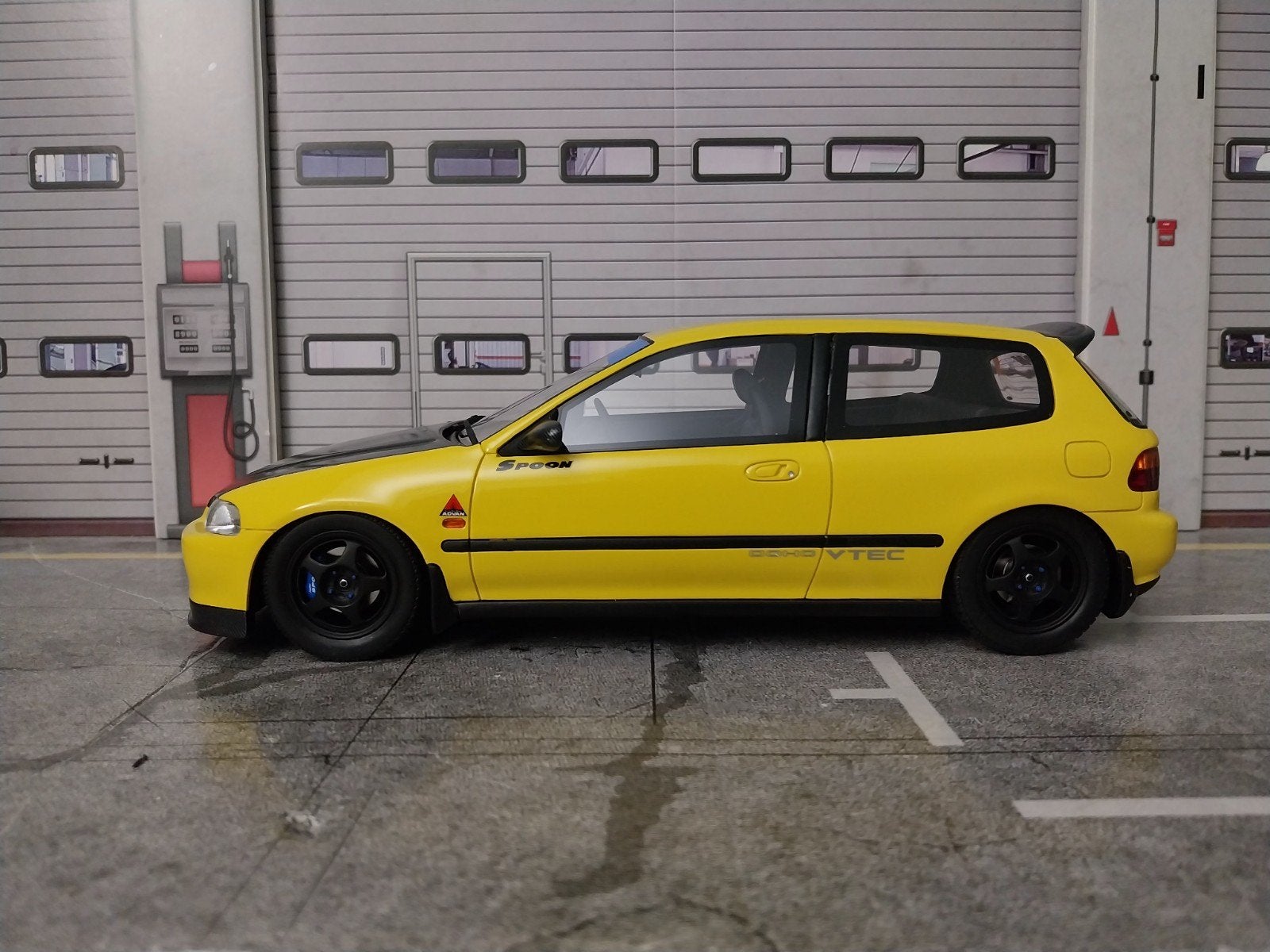 ZELDZAAM: Honda civic EG6 spoon ottomobile limited 999 piece, Ophalen of Verzenden, Nieuw, Auto, OttOMobile