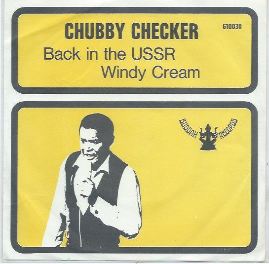 Chubby Checker- Back in the USSR Beatles, Cd's en Dvd's, 7 inch, Ophalen of Verzenden, Zo goed als nieuw, Beschermende buitenhoes