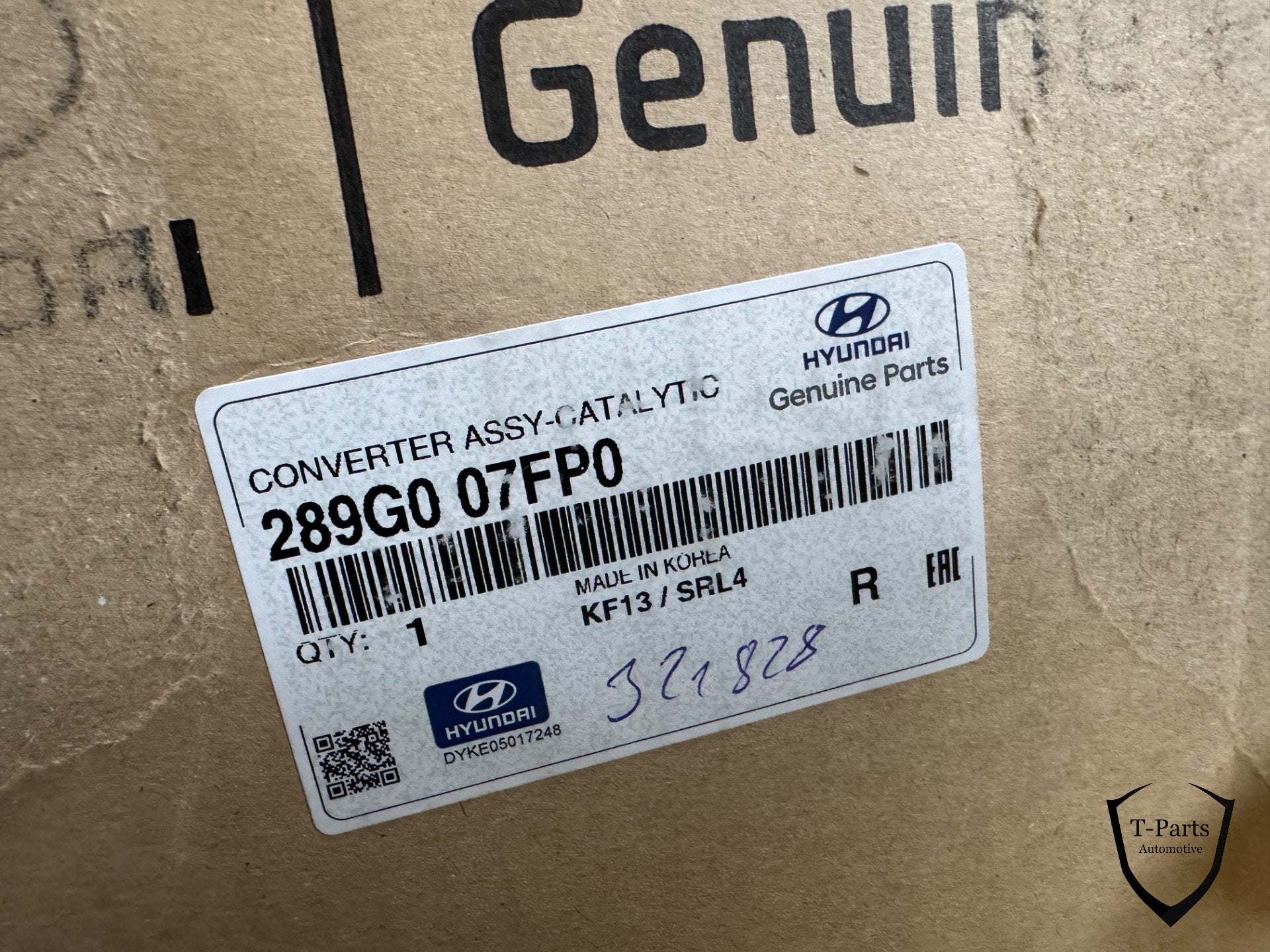 hyundai stonic ceed i30 katalysator 289g007fp0 roetfilter, Gebruikt, Heolleung-ro 12
06797  Seoul, Ophalen of Verzenden, Info@hyundai.com