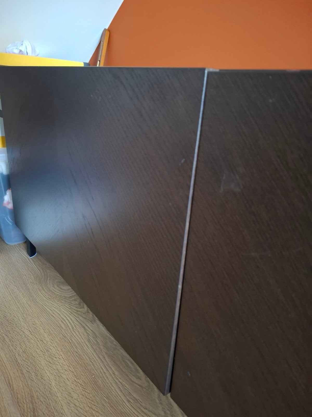 Foto 7 van ikea kastje bruin en zwart