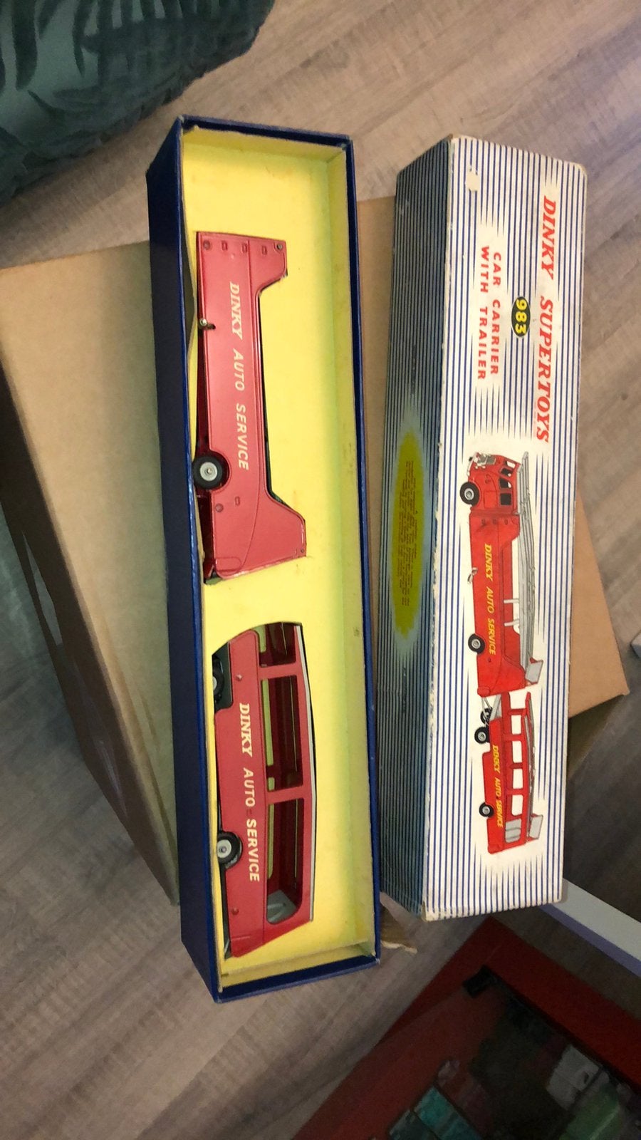 DINKY TOYS AUTOTRANSPORTER NIEUW IN DOOS, Ophalen of Verzenden, Zo goed als nieuw, Auto, Dinky Toys