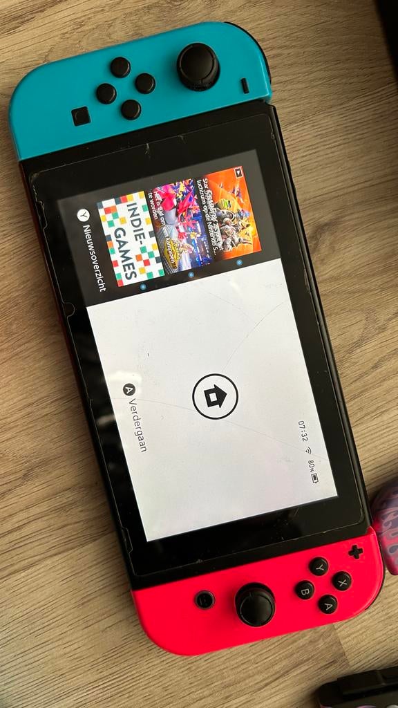 Nintendo Switch Original met controllers en accessoires, Spelcomputers en Games, Spelcomputers | Nintendo Switch, Ophalen of Verzenden