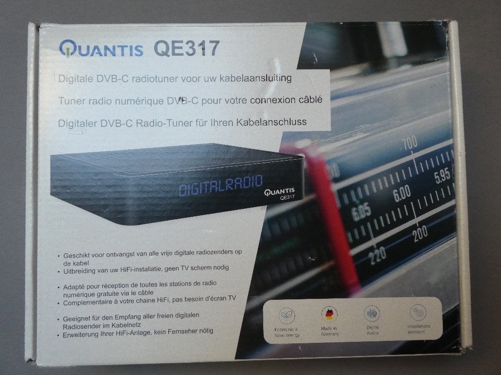 Quantis QE317 radiotuner, Ophalen of Verzenden, Gebruikt, Decoder