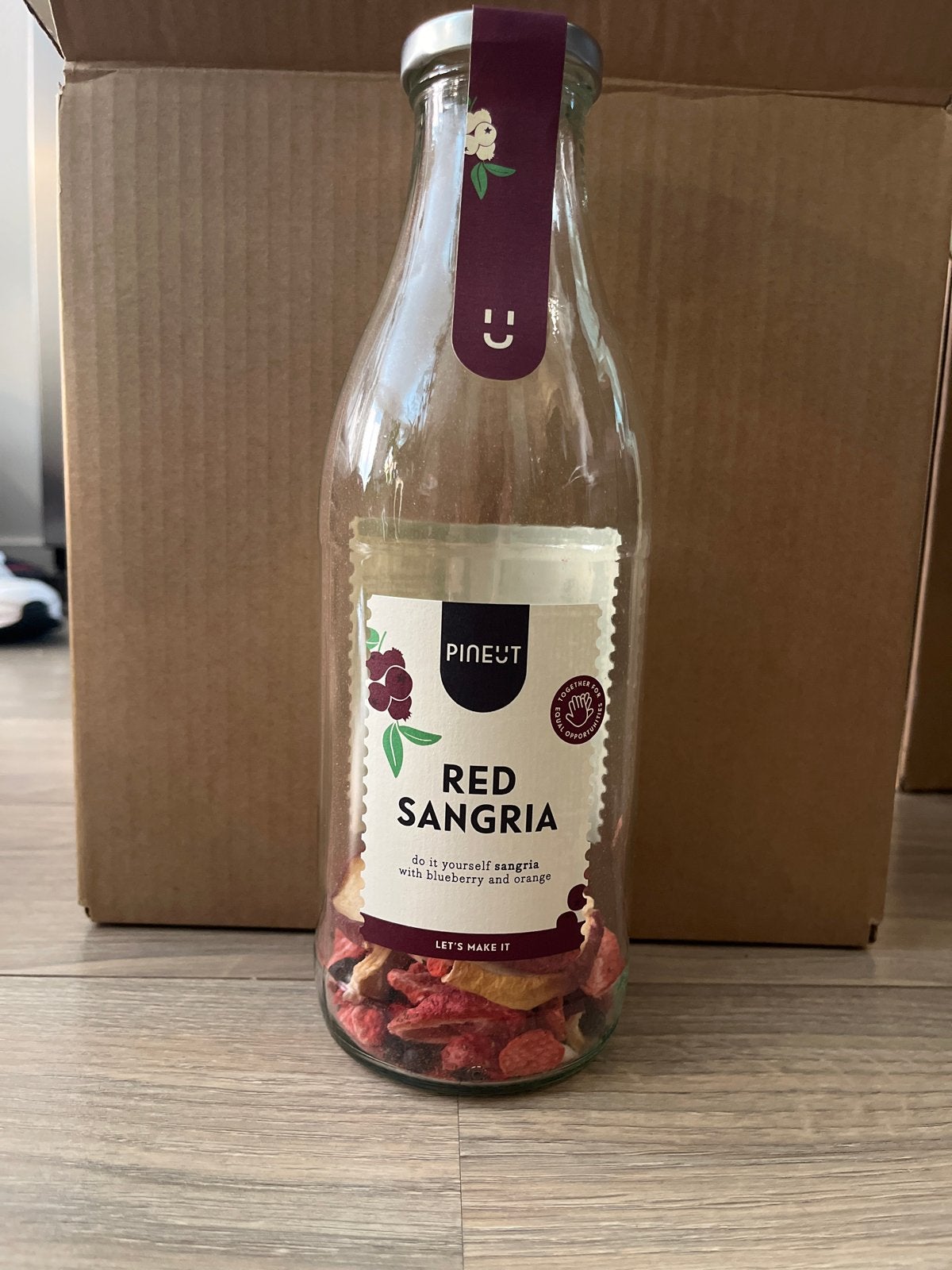 Pineut Sangria Cocktailmix - Zomerse Rode Sangria, Ophalen of Verzenden, Nieuw