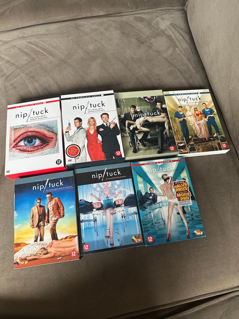Nip/Tuck Complete Serie DVD Boxset - Seizoenen 1-6, Gebruikt, Boxset, Drama, Ophalen of Verzenden