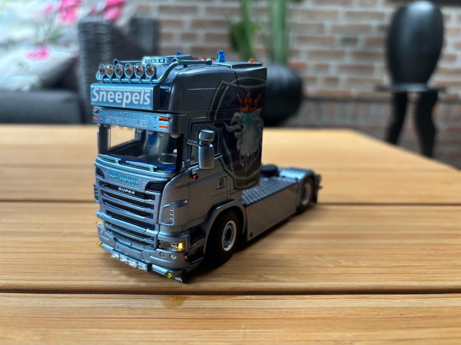 Wsi scania r500 sneepels transport, Hobby en Vrije tijd, Modelbouw | Radiografisch | Overige, Ophalen of Verzenden, Zo goed als nieuw