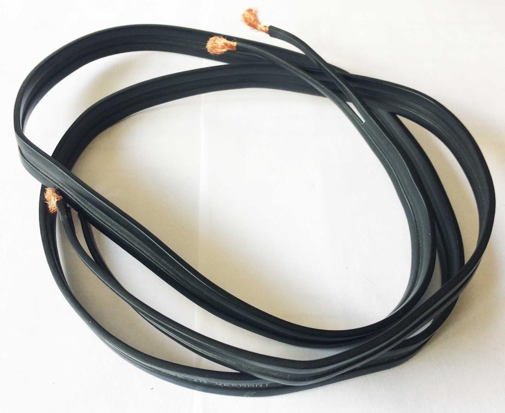 Monitor Power Cable Slim line 2,5, 1.3M, Ophalen, Gebruikt, Minder dan 2 meter, Luidsprekerkabel