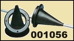 001056 Kabeldoorvoer en montagering, gatmaat Ø 70 mm. € 7,95, Watersport en Boten, Ophalen of Verzenden, Nieuw, Motor en Techniek