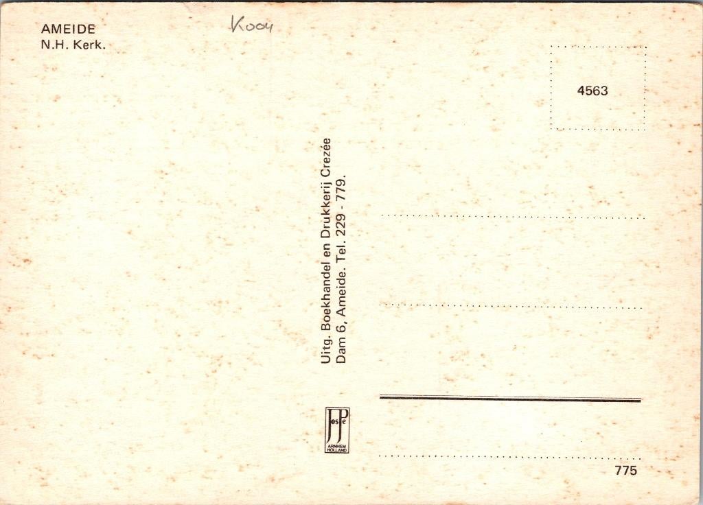 Ameide - 6 ansichtkaarten jaren 50 60 70 ..., Verzenden, 1960 tot 1980, Gelopen, Utrecht