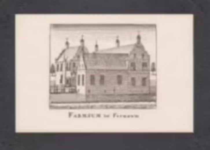 Farmsum Borg Farmsum tot Farmsum., Ophalen of Verzenden, 1960 tot 1980, Ongelopen, Groningen