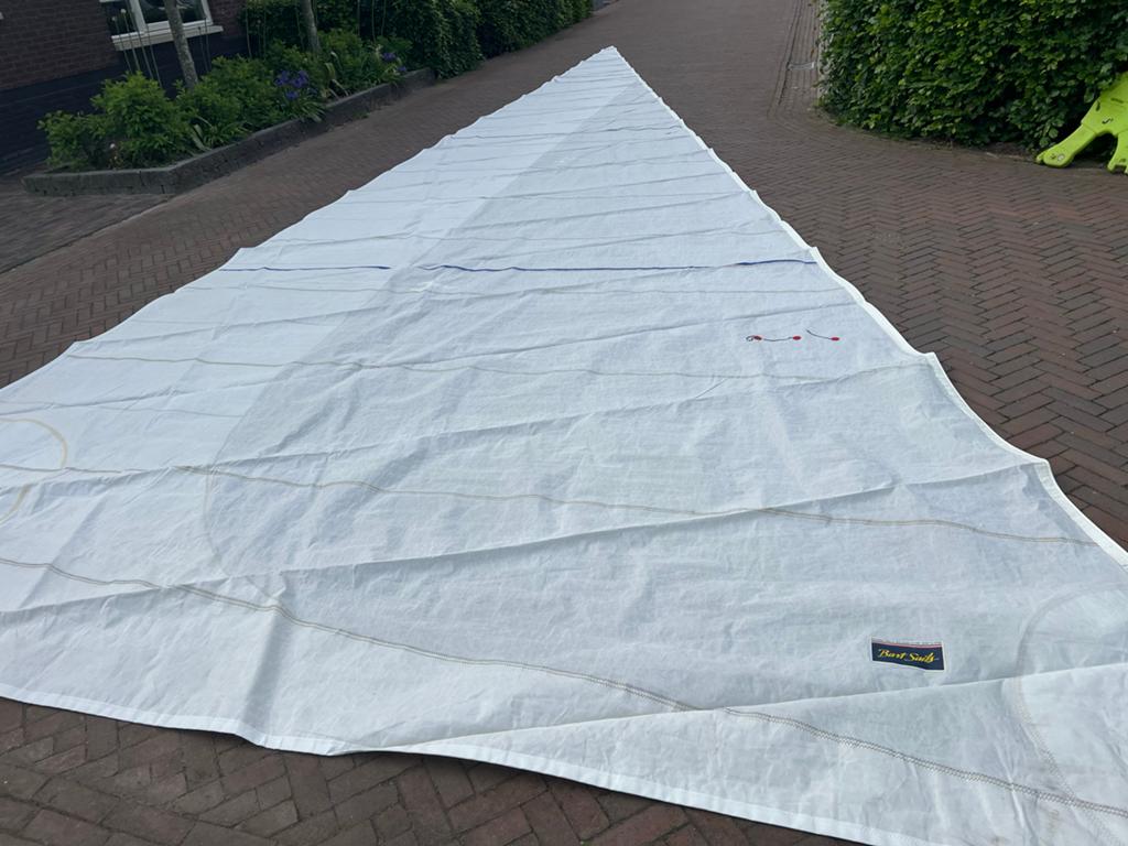 Fok (rolfok / voorzeil) in zeer nette staat (36 ft), Ophalen, 6 meter of meer, 15 tot 30 m², Zo goed als nieuw