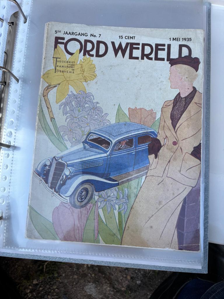 Fordwereld 1935 nr 7, Ophalen of Verzenden, Gelezen, Ford