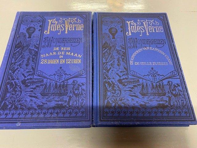 2 boeken Jules Verne, Boeken, Ophalen of Verzenden, Gelezen