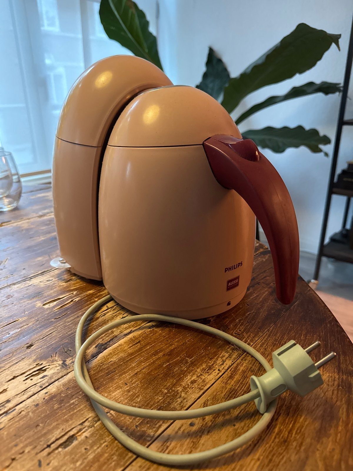 Philips Alessi Koffiezetapparaat - Vintage Design, Witgoed en Apparatuur, Gebruikt, Koffiemachine, Gemalen koffie, Ophalen of Verzenden