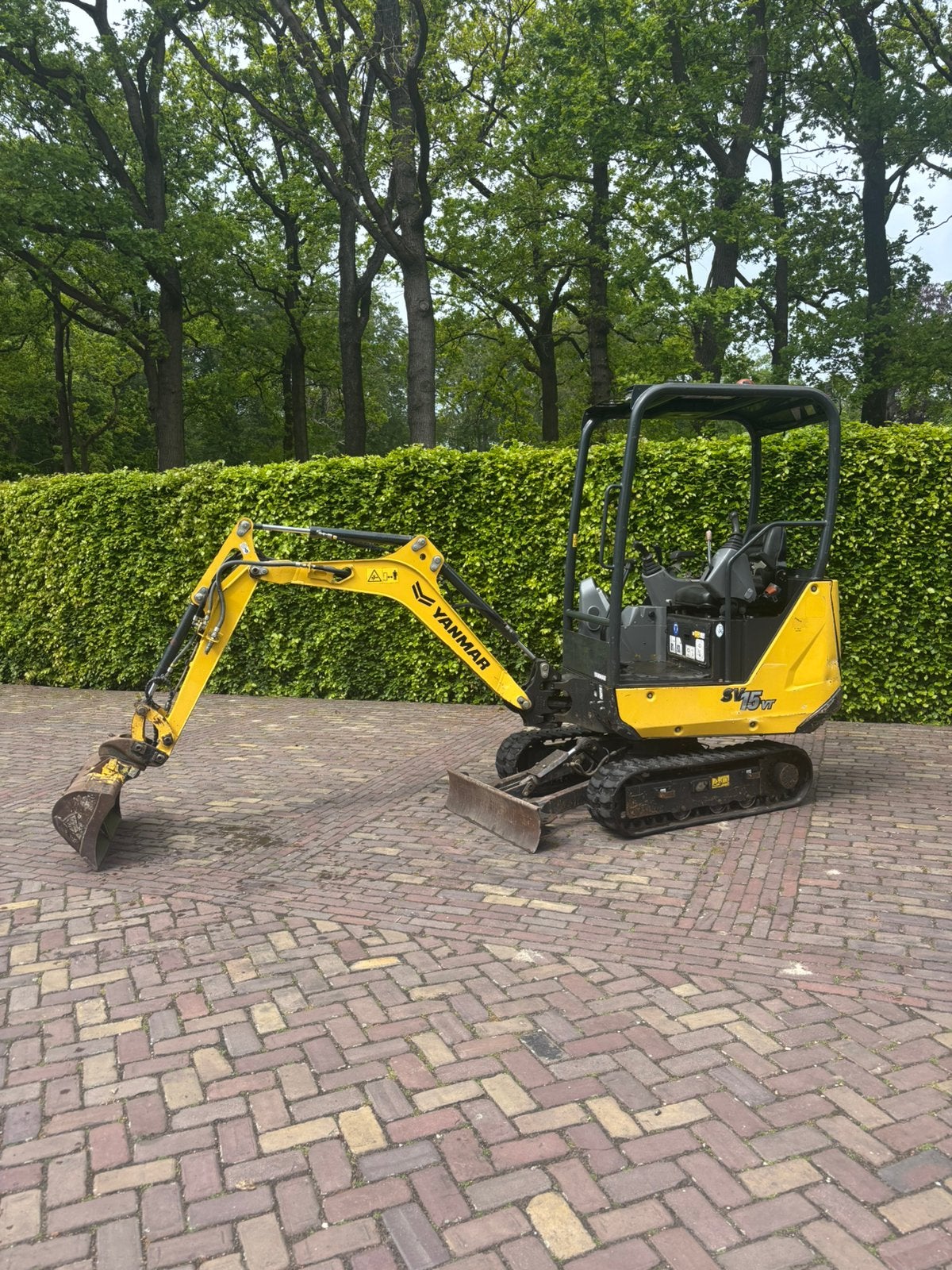 Minigraver Yanmar SV 15T, Ophalen of Verzenden, Graafmachine