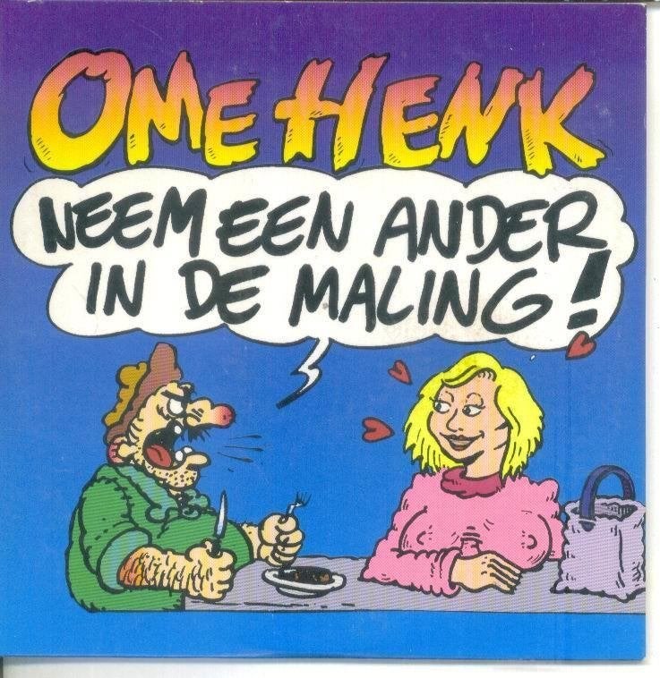 cd-single van Ome Henk - Neem een ander in de maling, Verzenden, Zo goed als nieuw, Nederlandstalig