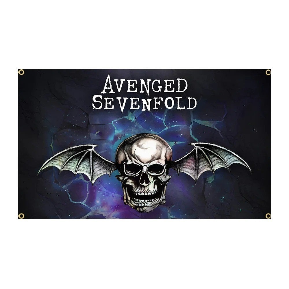 Grote vlaggen Avenged Sevenfold (150x90cm), Ophalen of Verzenden, Nieuw
