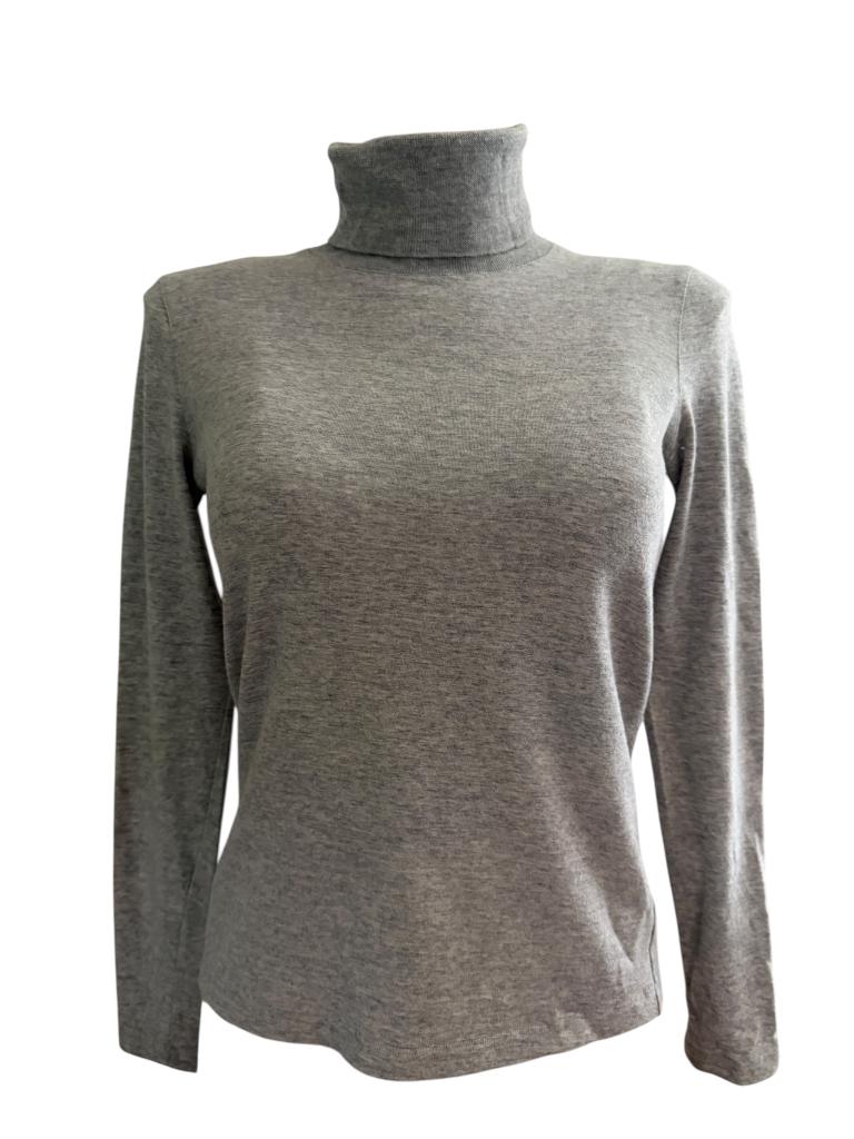 Le Tricot Perugia trui S, Kleding | Dames, Ophalen of Verzenden, Zo goed als nieuw, Lange mouw, Grijs