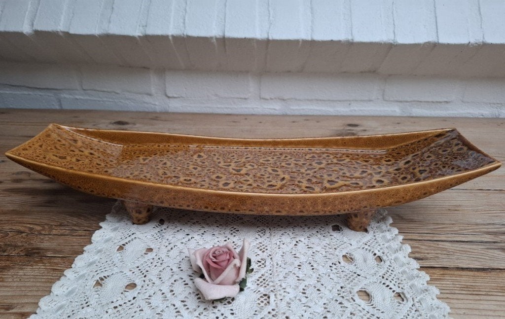 Vintage Partylite kaarsen plateau op pootjes, Gebruikt, Overige merken, -, Overige typen