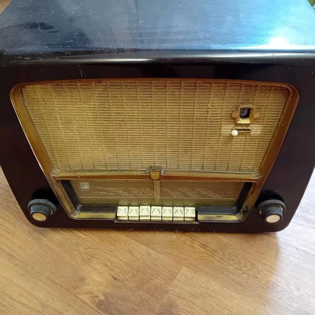 Radio - Klassieke Buizenradio BX533A/50 uit 1953, Ophalen, Gebruikt, Radio
