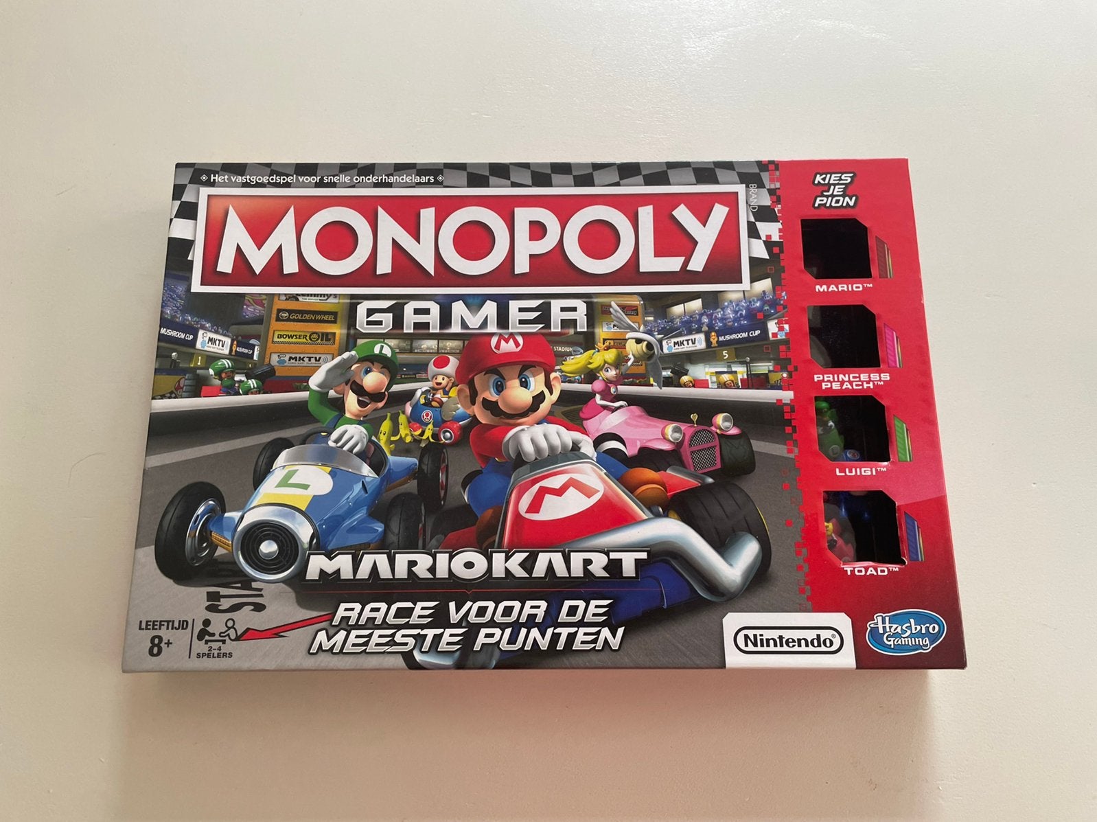 Monoploy gamer mariokart, Hobby en Vrije tijd, Gezelschapsspellen | Kaartspellen, Vijf spelers of meer, Ophalen of Verzenden, Nieuw