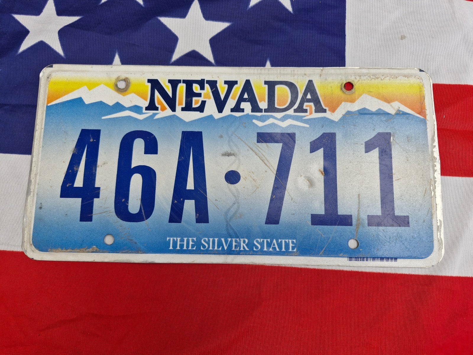 Kentekenplaat Nevada USA Nummerplaat nummerbord License VS, Ophalen of Verzenden, Gebruikt, Auto's