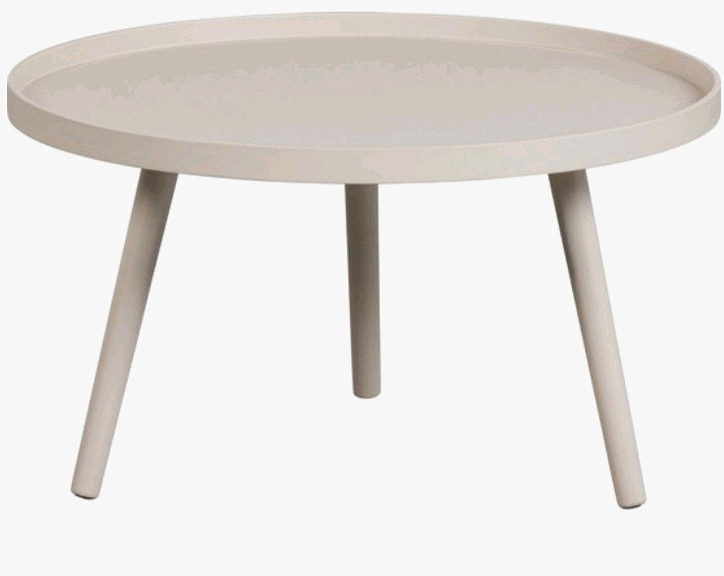 Twee Woood salon/bijzettafels, Ophalen, Rond, Minder dan 55 cm, 45 tot 60 cm