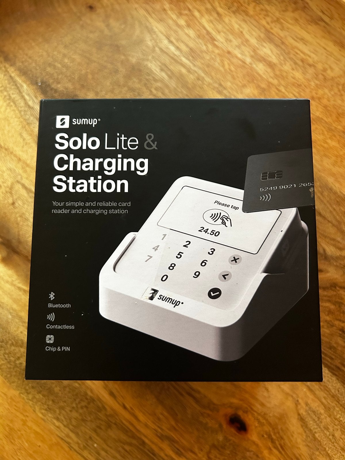 SumUp Solo Lite & Charging Station, Ophalen