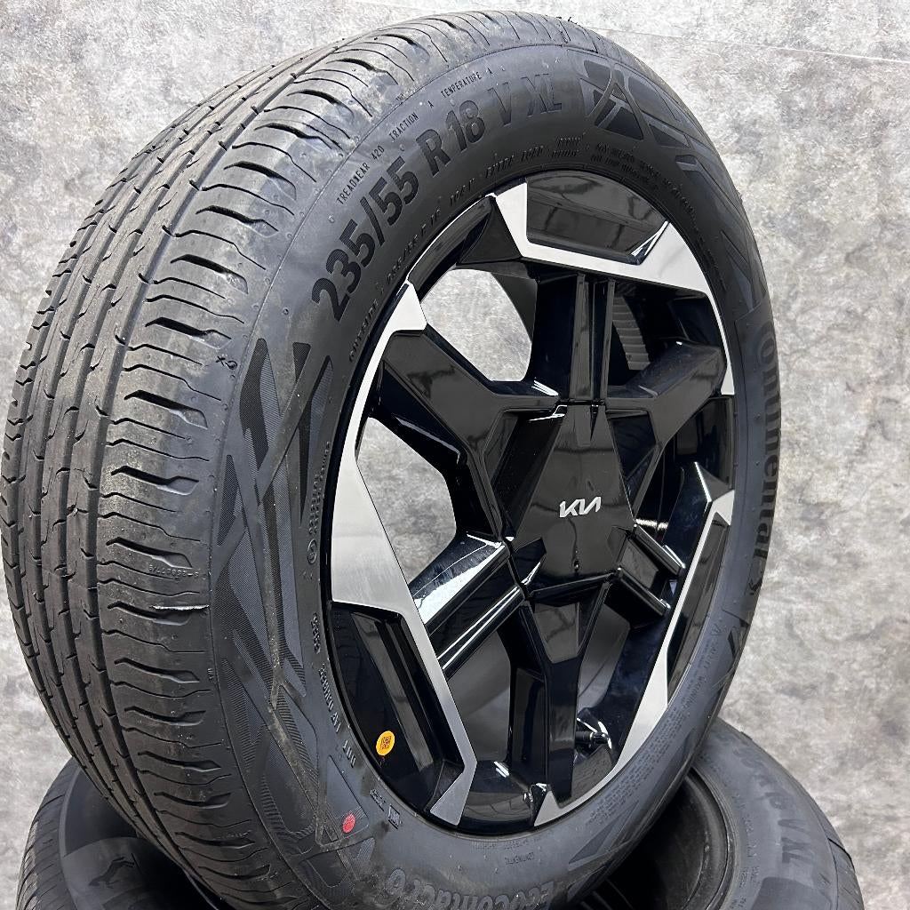 NIEUWE 18 inch originele velgen + zomerbanden Kia Sportage, Auto-onderdelen, Banden en Velgen, 18 inch, Banden en Velgen, Nieuw