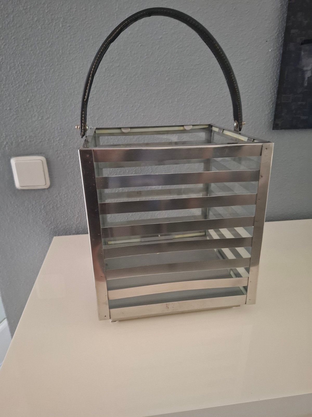 Groot windlicht, Ophalen