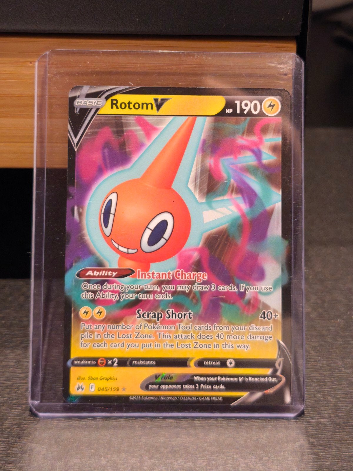 Rotom V 045/159 en Magnezone V 056/196, Ophalen of Verzenden, Zo goed als nieuw, Meerdere kaarten