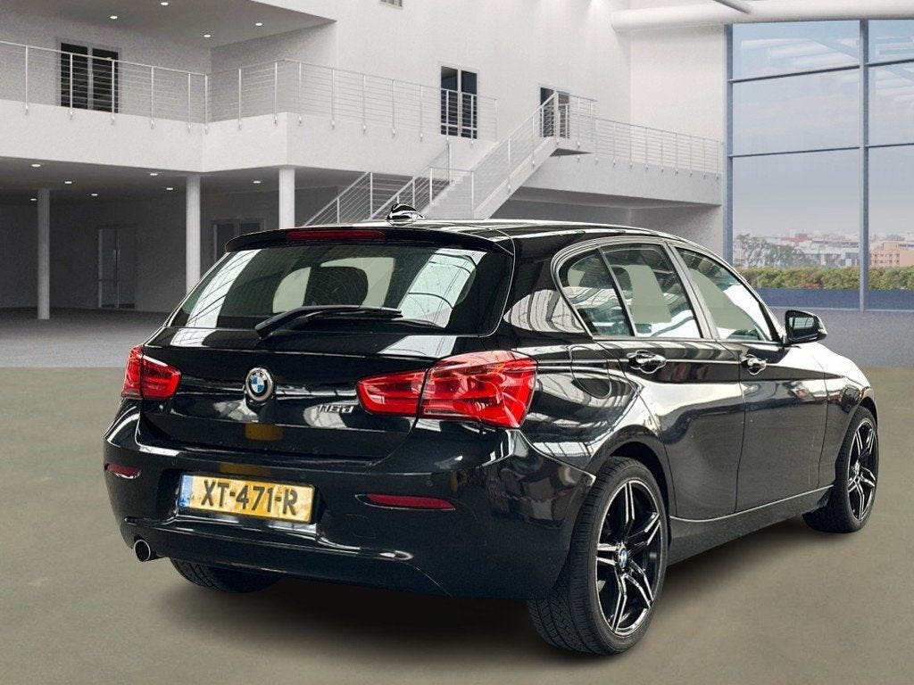 BMW 1-serie 116d M Sport, Start-stop-systeem, Gebruikt, Euro 6, Zwart