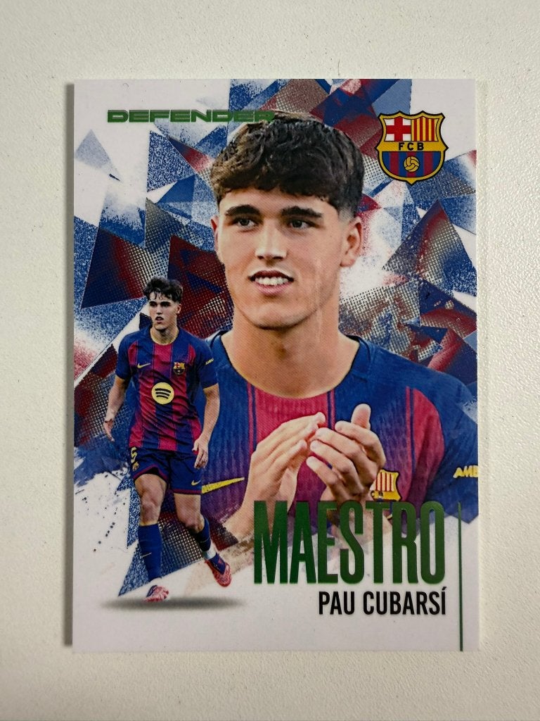 Pau Cubarsi /03 Maestro Futera FX Barcelona 2026, Ophalen of Verzenden, Nieuw, Buitenlandse clubs, Poster, Plaatje of Sticker
