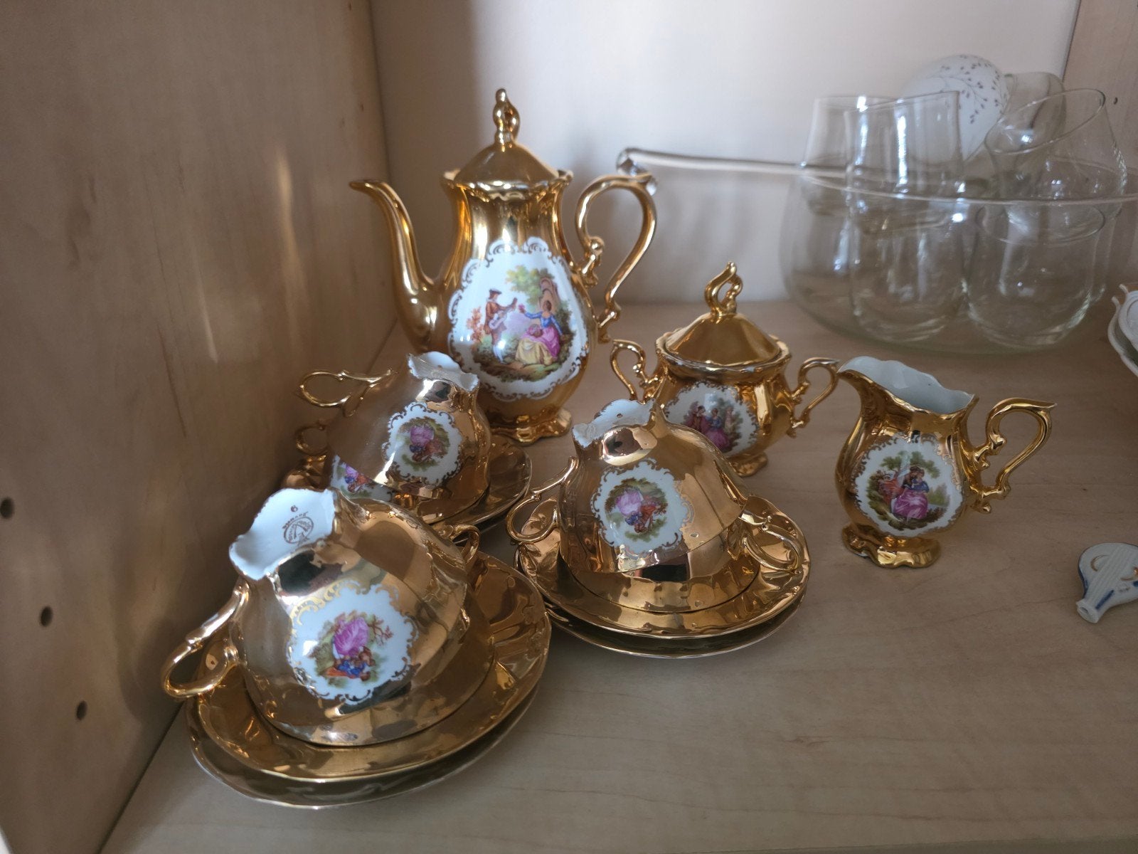 mooi theeservies van Bavaria Schaller Wiesau, Antiek en Kunst, Ophalen of Verzenden