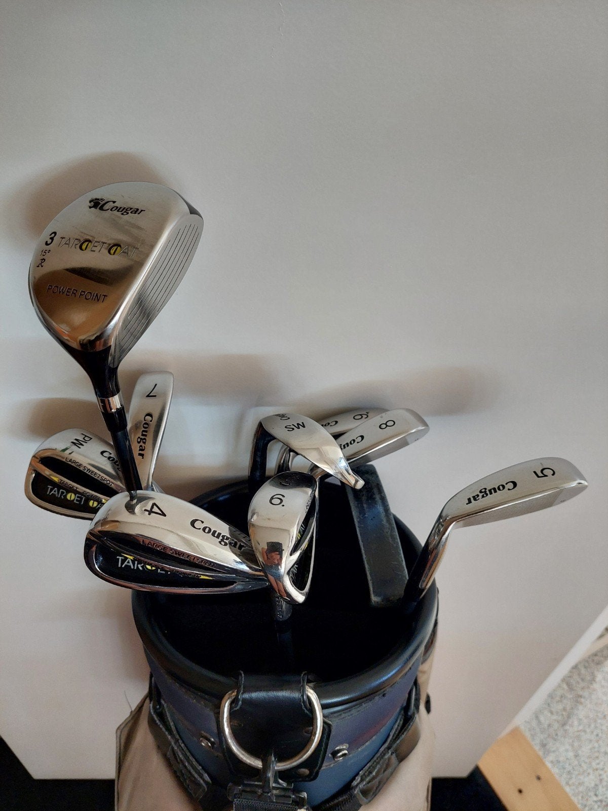 Golfset Cougar, Sport en Fitness, Ophalen of Verzenden, Gebruikt, Set, Overige merken