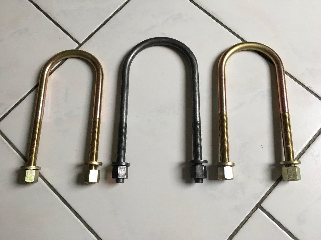 Te koop veerstroppen set voorkant (verlengd) Dodge w200, Ophalen of Verzenden
