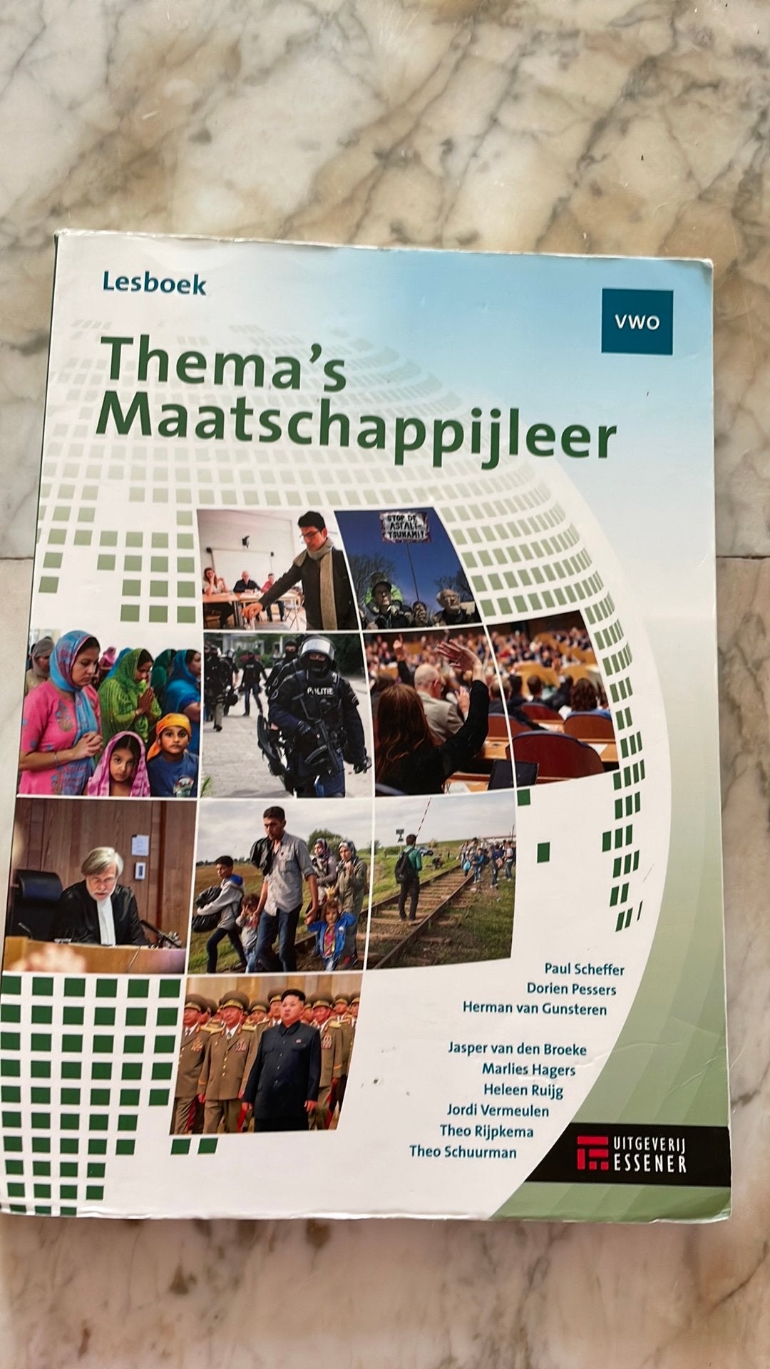 Herman van Gunsteren - lesboek, Ophalen, Zo goed als nieuw, Herman van Gunsteren; Paul Scheffer; Heleen Ruijg, Nederlands