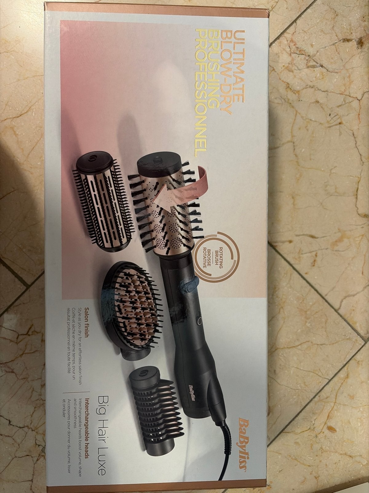 BaByliss Big Hair Luxe Föhnborstel - Zo goed als nieuw, Ophalen, Zo goed als nieuw, Haarverzorging