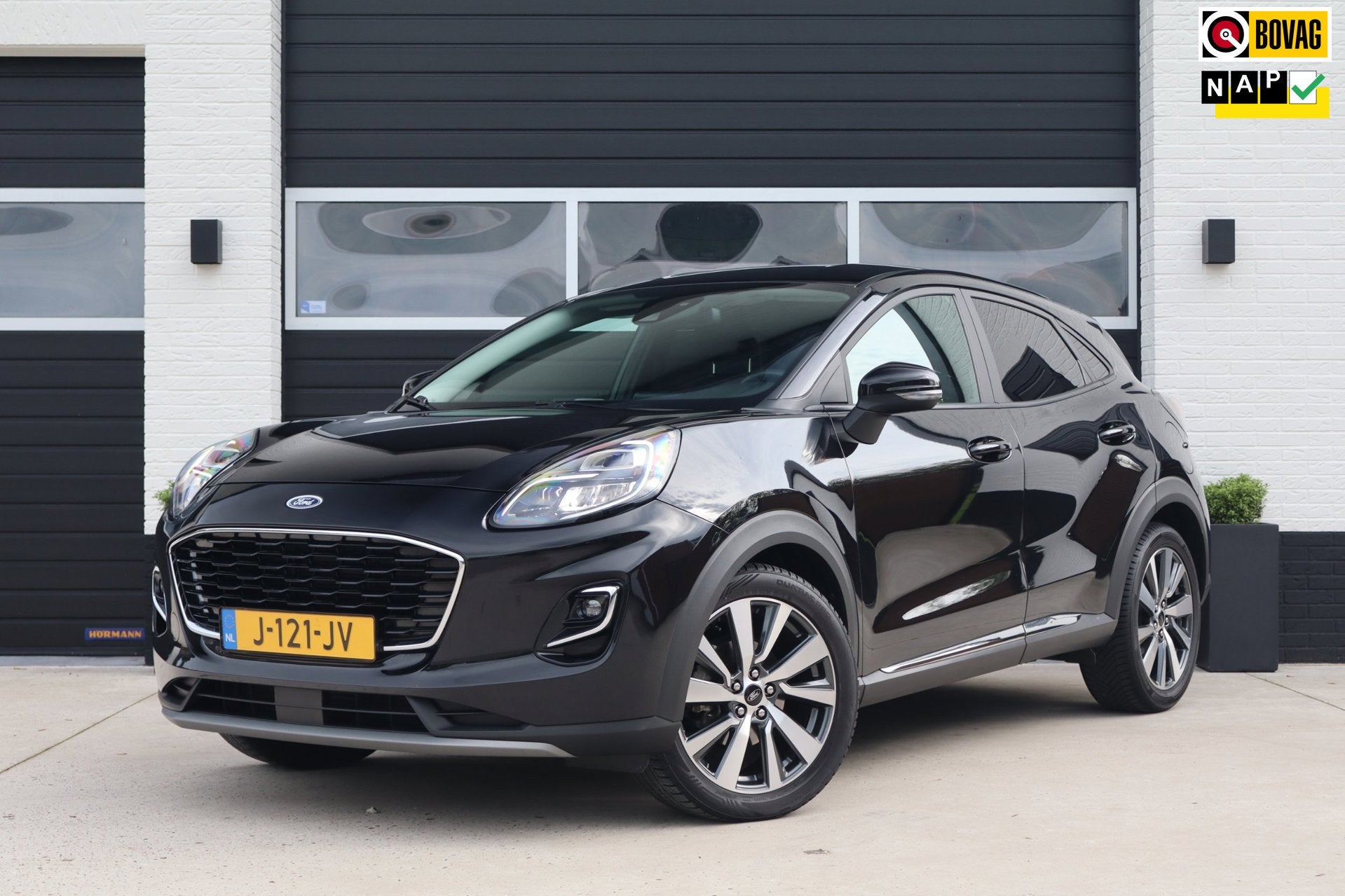 Ford Puma 1.0 EcoBoost Titanium X - Virtual Cockpit - B&O -, Auto's, 1226 kg, Zwart, Origineel Nederlands, Bedrijf