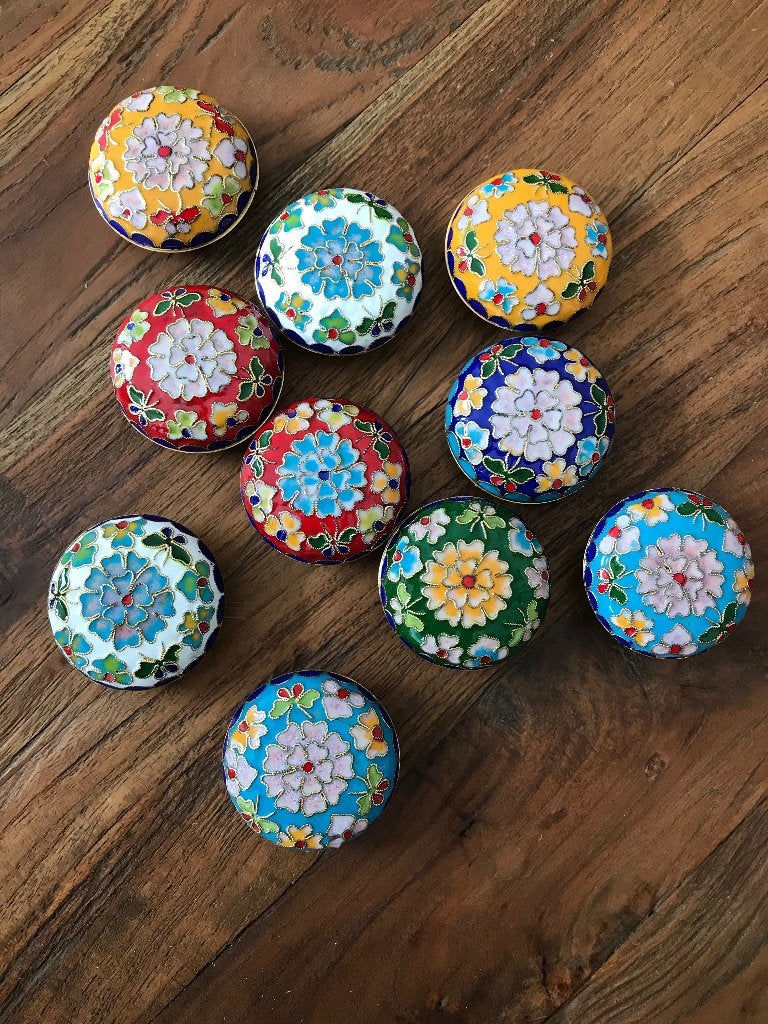 Chinese lak doosjes handwerk hand beschilderd sieraden doos, Verburgt Vintage, Nieuw, Ophalen of Verzenden, https://verburgtvintage.nl/#contact