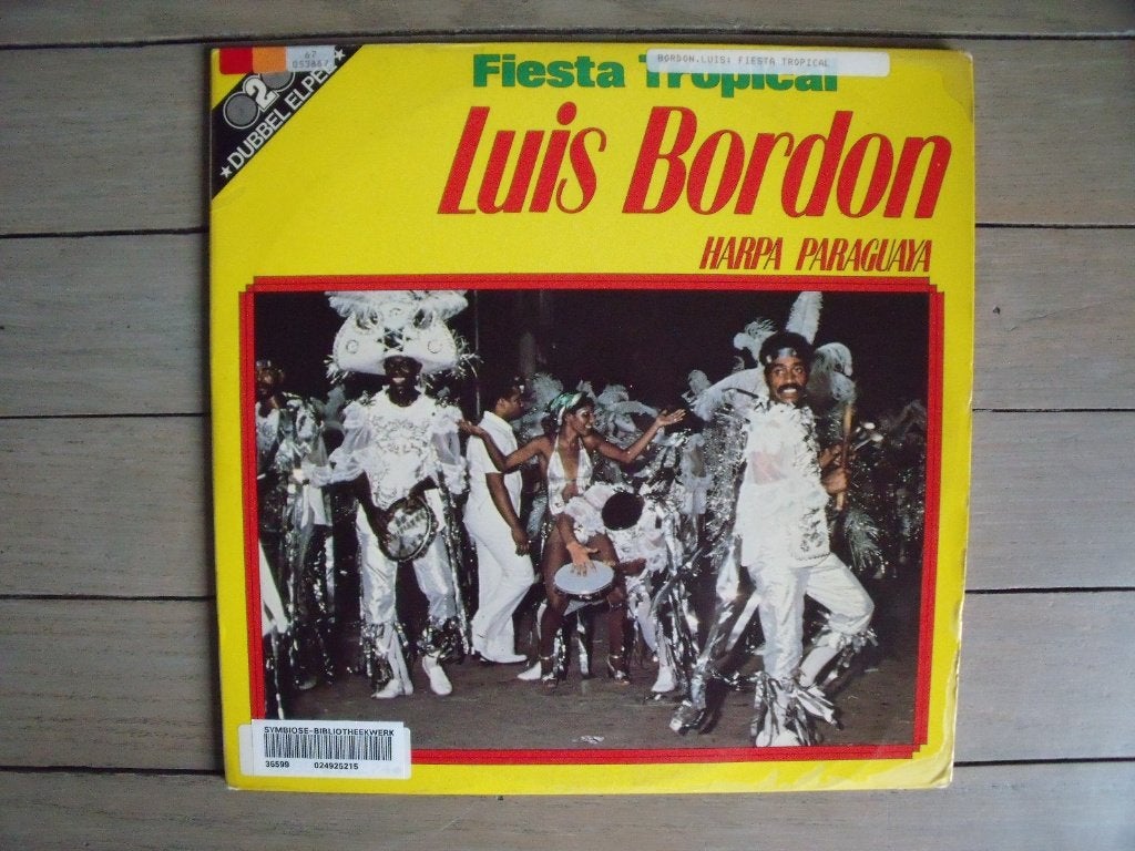 Luis Bordon - Fiesta tropical, Cd's en Dvd's, Gebruikt, Ophalen of Verzenden, Latijns-Amerikaans, 12 inch