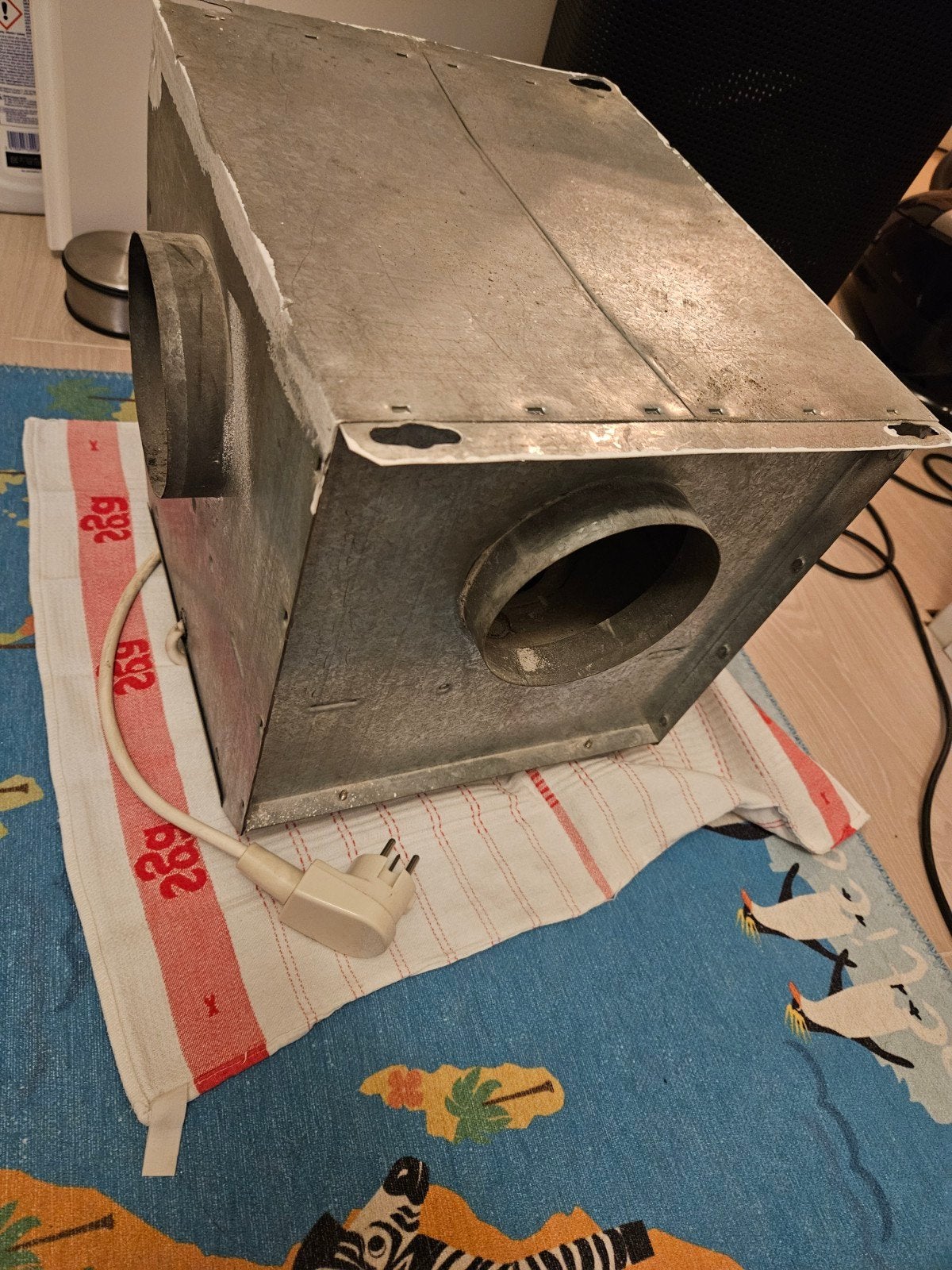 Zehnder Mechnische ventilatiebox met Perilex stek, Ophalen, Gebruikt, Afzuiger