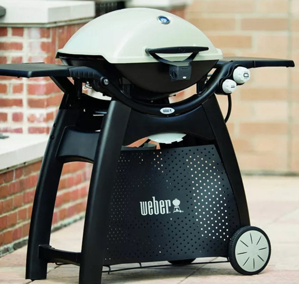 Weber Q3000 gasbarbecue Titanium, Ophalen, Gebruikt, Weber
