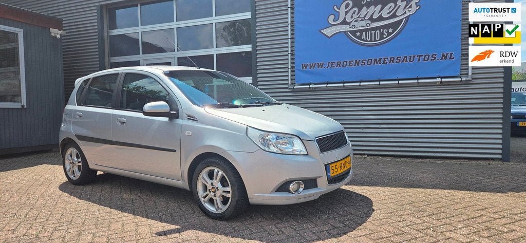 Chevrolet Aveo 1.2 16V LS+, Auto's, Chevrolet, Voorwielaandrijving, Stof, 4 cilinders, 400 kg