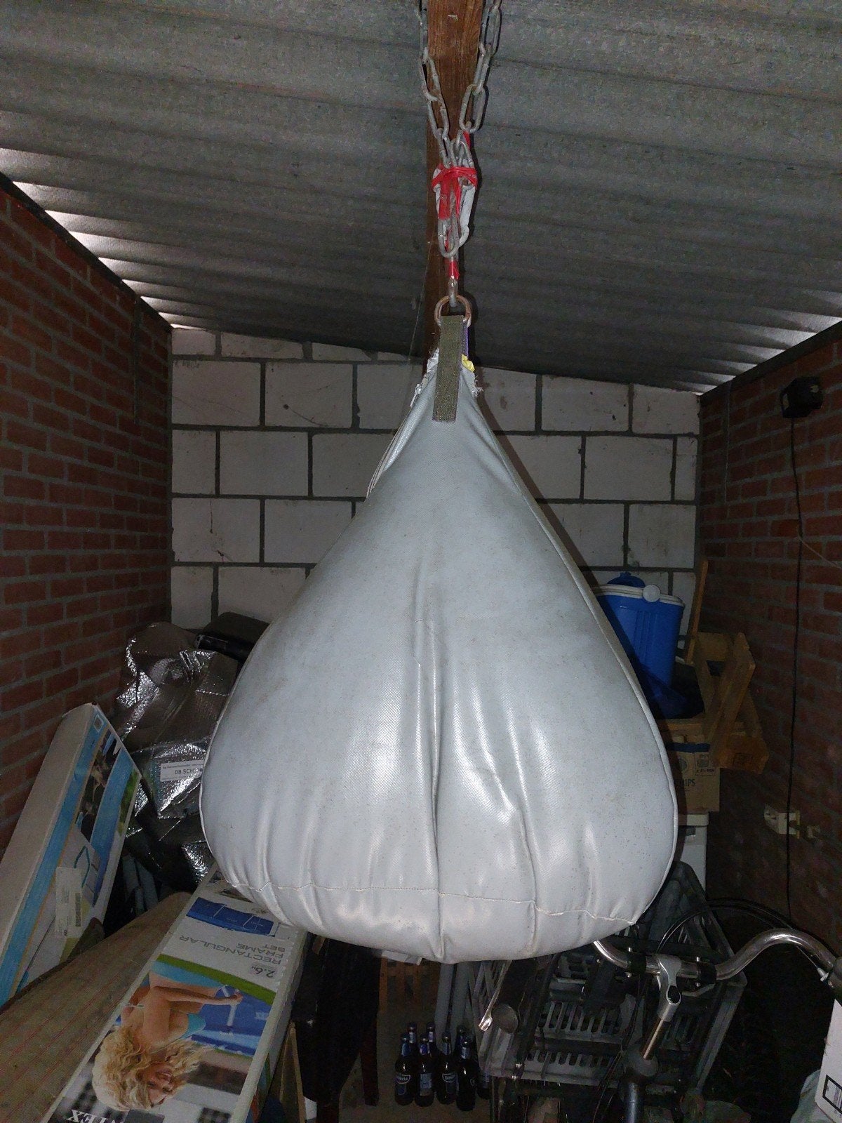 boksbal, Ophalen, Gebruikt, Boksbal